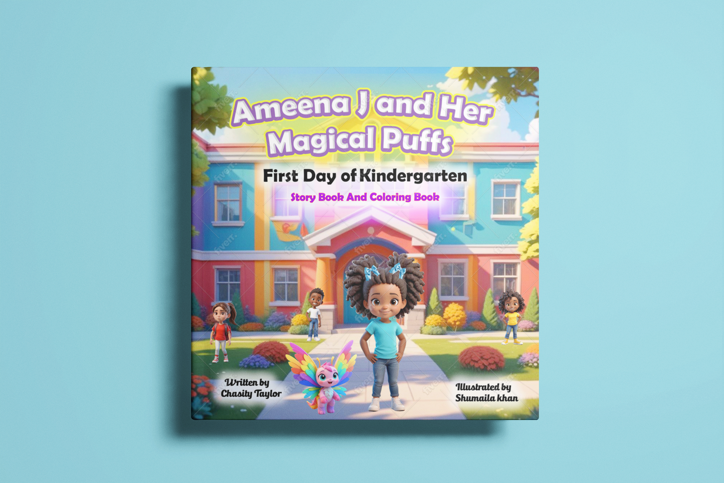 Ameena J and Her Magical Puffs; First Day of Kindergarten